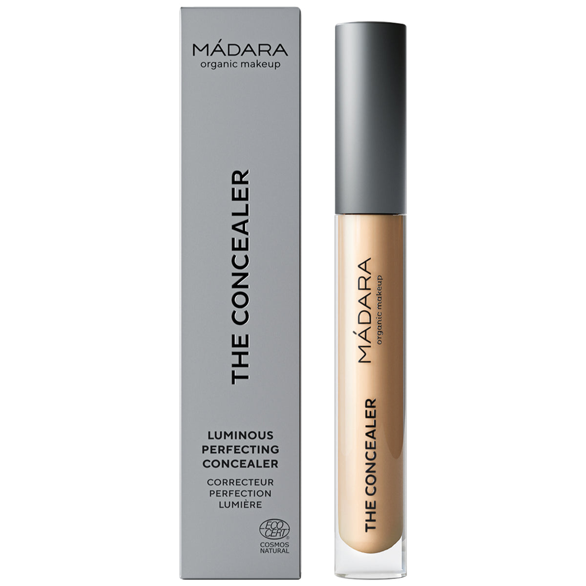 MÁDARA THE CONCEALER Honning 35 med æske – naturlig concealer 4ml – Nordisk Balance