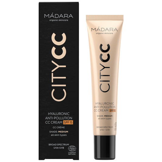 MÁDARA City CC Hyaluronsyre Anti-Pollution CC Creme SPF 15 40 ml