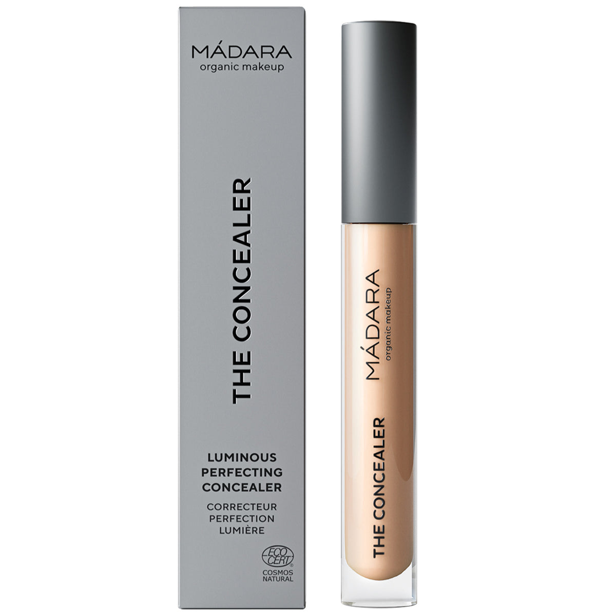 MÁDARA THE CONCEALER Sand 33 med æske – naturlig concealer 4ml 