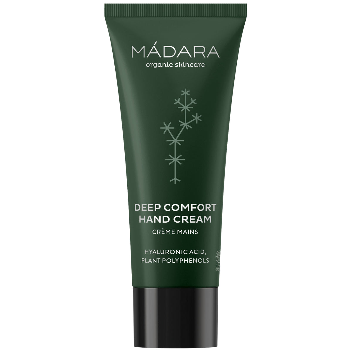 MÁDARA Deep Comfort Håndcreme 60ml – ultrahydrerende med hyaluronsyre 