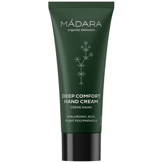 MÁDARA Deep Comfort Håndcreme 60ml – ultrahydrerende med hyaluronsyre 