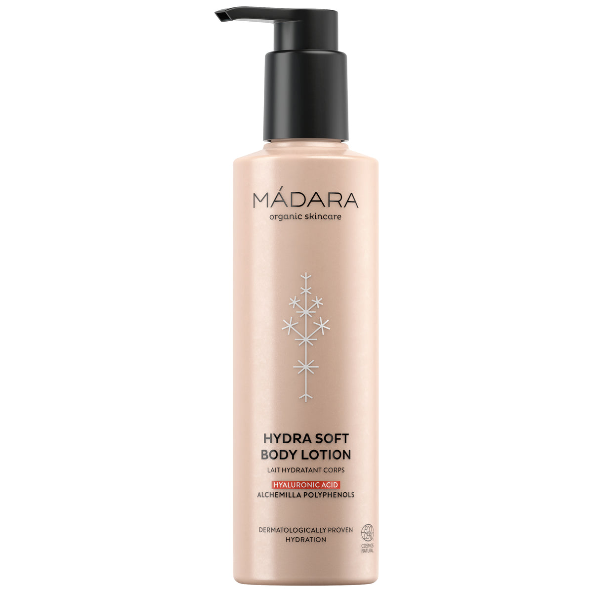 MÁDARA HYDRA SOFT Bodylotion 250ml – silkeblød bodylotion med hyaluronsyre