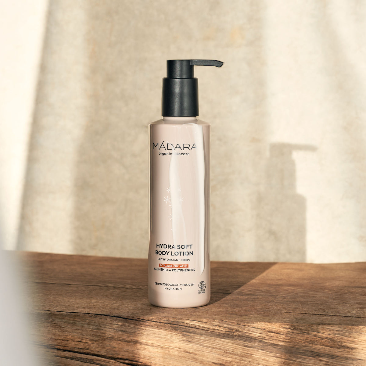 MÁDARA HYDRA SOFT Bodylotion 250ml set fra siden 
